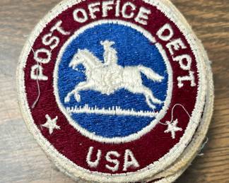 United States Post Office Patch w/ Horse