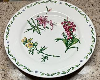 International Tableworks Terrace Blossoms Plate