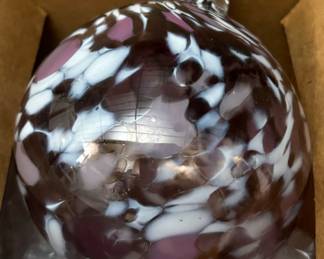 Vintage Blown Glass Ornament 