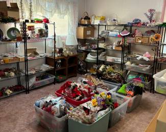 Craft room heaven! This is just a small portion!