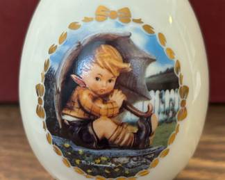 Danbury Mint Hummel Porcelain Egg Figurines