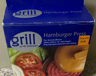 Grill By HD Designs - Hamburger Press