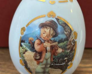 Danbury Mint Hummel Porcelain Egg Figurines