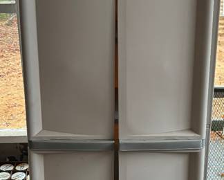 Tall storage with shelves x2