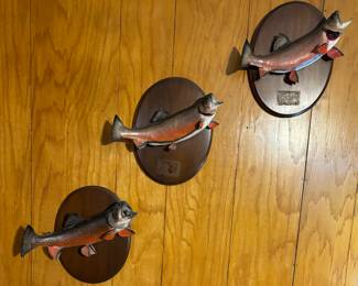 More Trout Wall Mounts