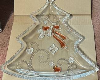 Mikasa tree platter