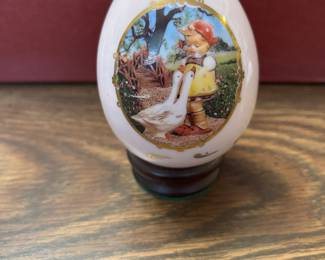 Danbury Mint Hummel Porcelain Egg Figurines
