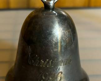 1996 Silver Plated Silver Bell