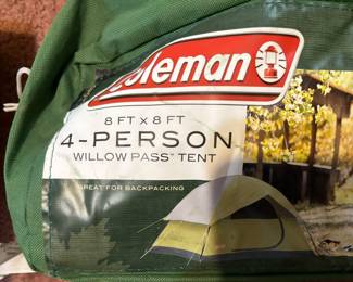 Coleman 4-Person Willow Pass Tent