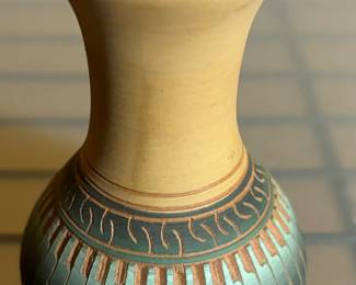 Signed Navajo Pottery Vase