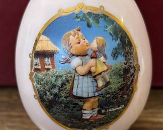Danbury Mint Hummel Porcelain Egg Figurines
