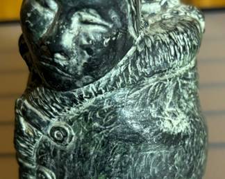 WE Wolf Original Hand Carved Sculpture