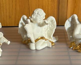 Home Holiday Accents Jade Porcelain Cupids