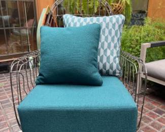 Four Hands Wire Wing Chair