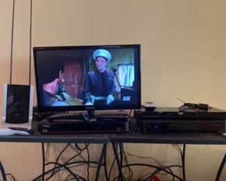 Samsung TV and accessories