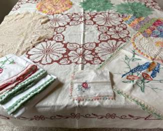 Vintage linens