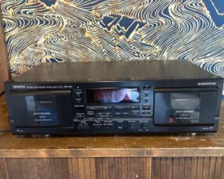 Denon double casette player