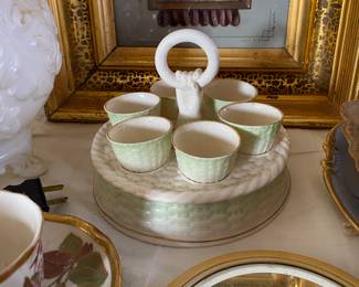 Belleek Egg Cups