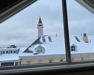 The commons- view from the master bedroom