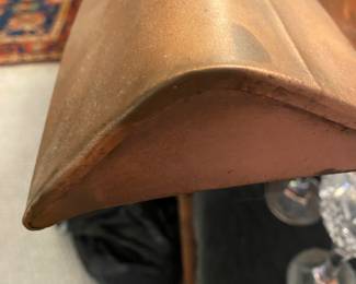 Very unique copper floor lamp 