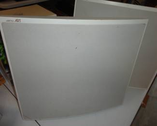 White Jamo Art Wall Mount or Stand Speakers/ Made in Denmark