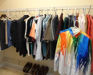 Most of the clothes are M/L