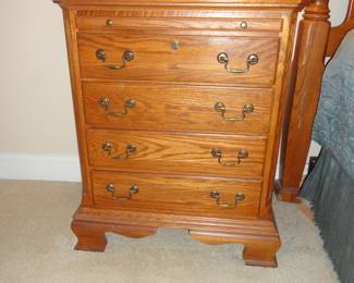 Pair of these Kincaid Side Chests with pull out tray