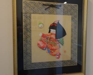Japanese Oshie Geisha Art. 13 x14