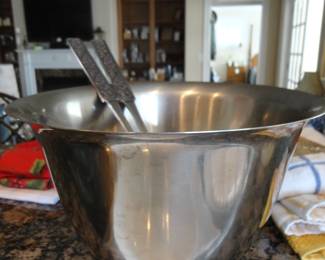 Vtg MCM Stanley Roberts "Velvet" Stainless Steel Set w/ Utensils