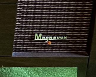 This is the brand marking for the console radio.