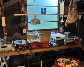 You should come by the sale to see what items are in the garage.  By the way, the garage opens at 12 noon on Friday   