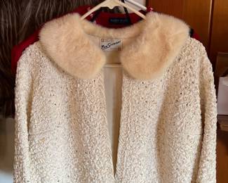 For a touch of elegance to your evening, add this coat to your wardrobe.