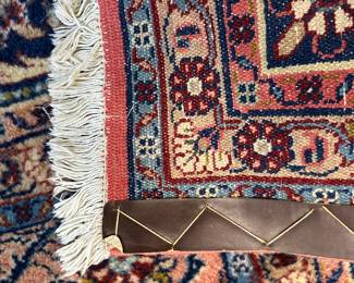 Rug Oriental Blues and Rose