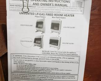 T1 - $250. Heat Star Propane Heater almost brand new. 