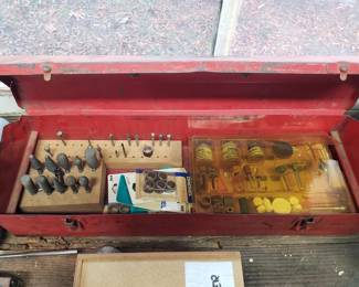 T65 - $50 all. Dremel router bits and more. 