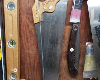 T43 - $25. Disston D-23 Saw. 