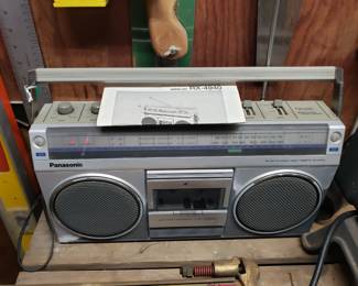 T34 - $30. Panasonic RX-4940 radio . 