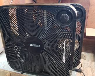 T47 - $10 each. Utilitech Box Fan. 