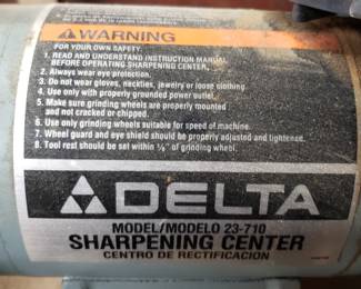 T18 - $125. Delta Sharpening Center. 