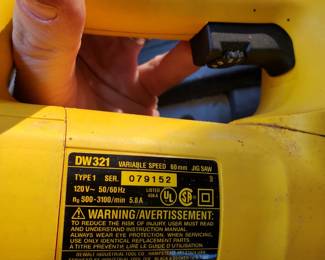 T4 - $50. Dewalt Jig Saw