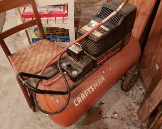 S9 - $225. Craftsman 25 gallon Air Compressor. 