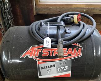 T31 - $20. Air Stream 7 Gallon air tank. 