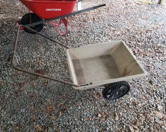 C25 - Small Push/Pull Garden Cart - $20