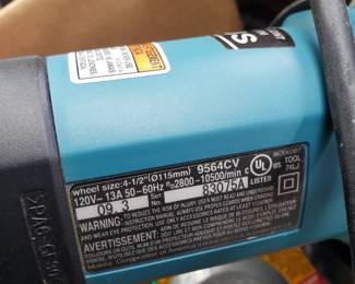 T14 - $80. Makita Angle Grinder. 