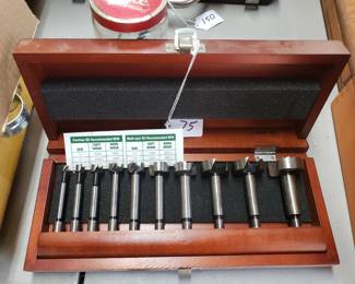 T53 - $75. 10 Piece Forstner Bit set. 