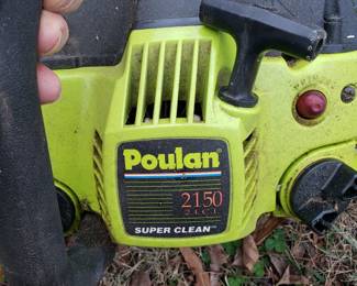 T29 - $60. Poulan 2150 16" Chainsaw (runs)
