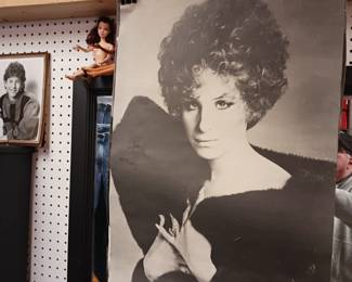 Richard Avedon black and white photograph advertisement poster for blackglama