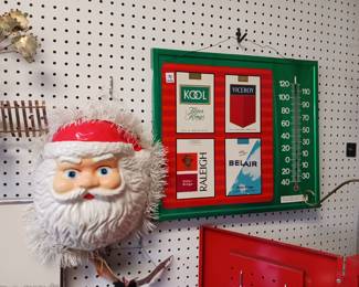 Vintage cigarette kool cigarettes Viceroy thermometer