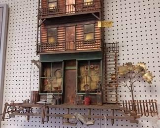 C. Jere metal sculpture 