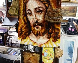 Jesus hook rug